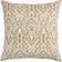 Rizzy Home Poly-Fill Complete Decoration Pillows White, Gold (55.88x55.88cm)