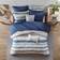 Madison Park Marina Bedspread Blue (264.16x233.68)