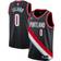 Nike Portland Trail Blazers Damian Lillard Black 20/21 Swingman Jersey