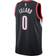 Nike Portland Trail Blazers Damian Lillard Black 20/21 Swingman Jersey