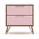 Manhattan Comfort Rockerfeller Bedside Table 44.8x51cm