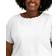 Anne Klein Scalloped T-shirt Plus Size - Bright White