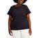 Anne Klein Scalloped T-shirt Plus Size - Black