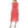 Tommy Hilfiger Surplice Midi Dress - Geranium