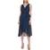 Tommy Hilfiger Surplice Midi Dress - Sky Captail