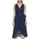 Tommy Hilfiger Surplice Midi Dress - Sky Captail