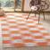 Safavieh Montauk Collection Multicolor, Orange 96x120"