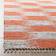 Safavieh Montauk Collection Multicolor, Orange 96x120"