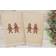 Linum Home Textiles Christmas Gingerbread Guest Towel Beige (76.2x40.64cm)