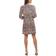 Tommy Hilfiger Printed Tie-Neck Shift Dress - Sky Captain/Sand