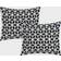 Chic Home Elizabeth Duvet Cover Black (264.16x228.6cm)