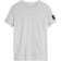 Calvin Klein Boy's Slim Organic Cotton Badge T-shirt - Light Grey Heather (IB0IB01061)