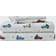 Eddie Bauer Winter Outing Bed Sheet White, Blue (259.08x228.6cm)