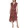 Tommy Hilfiger Women's Paisley Flutter-Sleeve Dress - Sky Captain/Samba