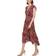 Tommy Hilfiger Women's Paisley Flutter-Sleeve Dress - Sky Captain/Samba