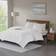 Madison Park Finely Waffle Duvet Cover White (228.6x228.6)