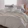 DKNY Pure Comfy Duvet Cover Silver, White (243.84x233.68cm)
