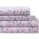 Kute Kids Swan Love Twin Sheet Set