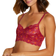 Cosabella Never Say Never Printed Petite Sweetie Bralette - Diamond Deep Ruby