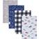 Trend Lab Sky Traveler Flannel Blankets 4-pack