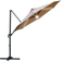 OutSunny Cantilever LED Parasol 300cm