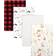 Trend Lab Buffalo Check Woodland Flannel Blankets 4-pack