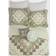 Modern Heirloom Olivia Patchwork Complete Decoration Pillows Green (40.64x40.64cm)