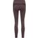 Hummel Coco Seamless Mid Waist Tights Women - Fudge Woodrose Melange