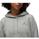 Nike Jordan Brooklyn Fleece Pullover Hoodie Women's - Dark Grey Heather/White