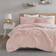 Intelligent Design Malea Shaggy Fur Duvet Cover Pink (228.6x167.64)