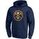 Fanatics Denver Nuggets Icon Primary Logo Fitted Pullover Hoodie Sr