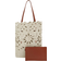 Chloé Large Kamilla N/S Linen Tote - Natural