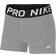 Nike Pro Shorts - Carbon Heather/White (DA1033-091)