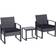 OutSunny 863-013 Bistro Set, 1 Table incl. 2 Chairs