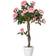 OutSunny Artificial Rose Tree with Pot Decorative Item