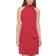 Vince Camuto Bow-Neck Halter Dress - Raspberry