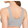 Leading Lady Meryl Front-Close Wire-Free Bra - Heather Grey