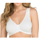 Leading Lady Meryl Front-Close Wire-Free Bra - White