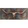 Empire Art Direct Long Horn Metal Wall Art Wall Decor 48x20"