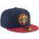 New Era Denver Nuggets 2-Tone 59Fifty Fitted Hat Men - Navy/Red