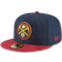 New Era Denver Nuggets 2-Tone 59Fifty Fitted Hat Men - Navy/Red