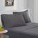 Intelligent Design Jersey Knit Bed Sheet Gray (243.84x167.64)