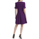 DKNY Flounce Fit & Flare Dress - Wine