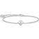 Thomas Sabo Charm Club Peace Bracelet - Silver/Transparent