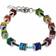 Coeur de Lion Geo Cube Bracelet - Silver/Multicolour