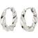 Pilgrim Taffy Swirl Earrings - Silver