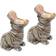 Donkey Hungry Hippos Grey Ljusstake 11.5cm 2st