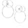 Efva Attling Big Bubbles Earrings - Silver