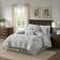 Harbor House Hallie Duvet Cover Gray (269.24x228.6cm)