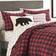 Eddie Bauer Mountain Bedspread Red (243.84x233.68cm)